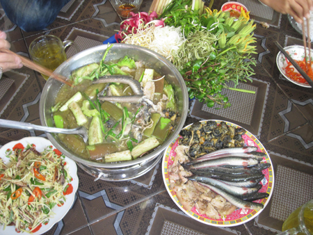 Fish treats in HCMC 